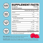 Magnesium Glycinate Gummies 500mg for Adults Sleep Support, Chewable Magnesium Gummies for Women & Men, Muscle Relief & Magnesium Supply (60 Count)