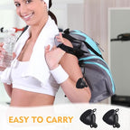 Protein Powder Containers (2 Pack), Portable Travel Containers with 100ml Funnel, Fitness & Travel Workout Accessory