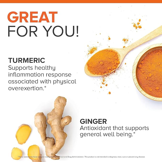 Qunol CoQ10 & Turmeric: CoQ10 200mg, 60 Softgels & Turmeric Curcumin, 2400mg, 105 Capsules