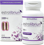 VH Nutrition ESTROLIBRIUM | Hormone Balance for Women* | Menopause Support Supplement* | Black Cohosh, Shatavari, Chaste Tree Berry (Vitex), Dong Quai | 60 Capsules in Easy to Swallow Pills
