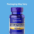 Puritan's Pride Premium Super Strength Melatonin 10mg Sleep Aid, Dietary Supplement for Sound, Restful, and Longer Sleep Support, 2 Month Supply, 60 Rapid Release Capsules