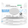 McKesson Washcloth Wipes, Unscented - Disposable Wet Wipes for Adults - Fragrance-Free, Paraben-Free - No-Rinse Formula, 48 Count, 3 Packs, 144 Total