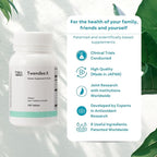 X | Japanese Worldwide Patented antioxidants Supplement for Heart Health, Dementia, Immune Support, Eye, Brain | Developed by Prof. Med Dr. Haruhiko Inufusa