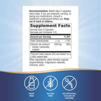 Nature's Way Calcium Citrate, 500 mg Calcium per 2-Capsule Serving, for Bone Health & Muscle Function*, Blend of Citrate, Carbonate & Malate, Gluten Free, 250 Capsules (Packaging May Vary)