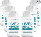 PUREHEALTH Research Liver Health – Liver Cleanse Detox & Repair Support Supplement- with Milk Thistle, Turmeric Powder, Dandelion, Artichoke, Beet Root, Ginger, L Cysteine HCL & More - 360 Capsules