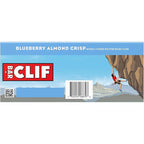 CLIF BAR - Energy Protein Bars - Blueberry Almond Crisp - Made with Organic Oats - Energy Bars - Non-GMO - (10 Pack)
