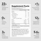 LEGION Whey+ Protein Whey Isolate from Grass Fed Cows (Cookies & Cream, 30 Servings) - Whey Protein Isolate Powder Low Calorie, Non-GMO, Sugar Free, Lactose and Gluten Free, All Natural Protein Powder