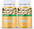 Magnesium Glycinate Gummies 1000mg, High Absorption Sugar Free Magnesium Potassium Supplement for Relaxation, Stress Relief, and Sleep Support for Adults & Kids - 180 Pineapple Gummies