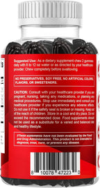 Vitamatic Glucosamine Chondroitin Gummies with MSM & Vitamin E – Joint Support Formula – 60 Pectin-Based Vegan Gummies