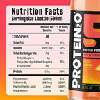 Protein2o 15g Whey Protein Infused Water,Peach Mango,16.9 Oz Bottle,(Pack of 24)