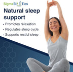 Sigma Biotics Melatonin 3mg Chewable Tablets - Sleep Supplement for Optimum Rest & Sleep-Wake Cycle - Non-GMO Melatonin Pills - Ideal for Occasional Sleeplessness - 3mg Dose, 50 Tablets