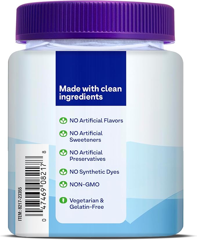 Natrol Kids Magnesium Citrate Gummies, Gently Calm & Relax Little Minds and Bodies, Plus Support Healthy Muscle Relaxation and Function, 30 Razzilicious Gummies, Up to a 30 Day Supply, (Pack of 2)