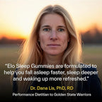 Elo Sleep Gummies for Deep Recovery & Restful Sleep | Magnesium, L-Theanine & Low-Dose Melatonin | Non-Groggy Formula, Wake Refreshed | Sugar-Free, Vegan, Non-GMO | 28 Servings