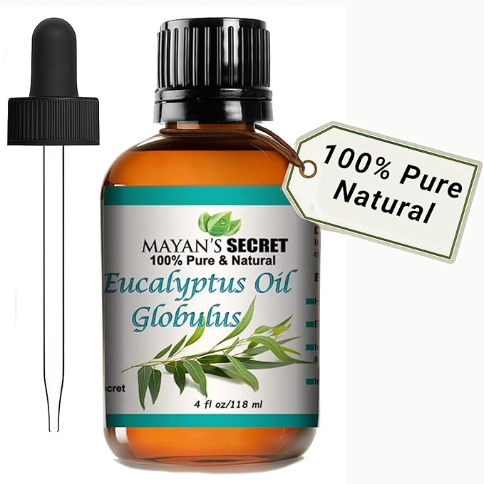 Pure Carrier and Essential Oils for Skin Care, Hair, Body Moisturizer for Face-Anti Aging Skin Care (Eucalyptus Globulus Oil, 4oz)