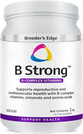 Breeder’s Edge B Strong Powder, B-Complex Vitamin Supplement for Dogs and Cats, Supports Reproductive Health, Promotes Normal Heat Cycles, and Helps Maintain Energy, 1kg