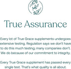 True Grace One Daily Women’s Multivitamin 40+ Fermented Minerals, Organic Adaptogens & Mushrooms Energy, Immune, Bone Support - Non-GMO - Iron, Gluten & Soy Free - 90 Vegan Tablets