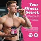 NSFCertified Creatine Monohydrate Gummies 5000mg for Men & Women, Chewables Creatine Monohydrate for Muscle Strength, Muscle Builder, Energy Boost, Pre-Workout Supplement(90 Count)-Strawberries