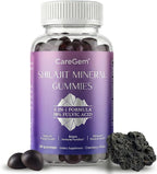 Natural Shilajit Gummies | 8-in-1 Complex with Ashwagandha, Ginseng & Collagen | 50% Fulvic Acid & 85+ Trace Minerals | Energy, Stress & Immune Support | Cranberry Flavor 60ct