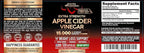 Apple Cider Vinegar Capsules - 15000 mg of Raw Apple Cider Vinegar Equivalent** - 100% Natural Pure ACV - Energy, Metabolism & Weight Loss Support - 3rd Party Lab Tested - 120 Capsules, 60-Day Supply