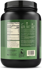 Optimum Nutrition Gold Standard 100% Plant Based Protein Powder, Gluten Free, Vegan Protein for Muscle Support and Recovery with Amino Acids - Rich Chocolate Fudge, 20 Servings (Packaging May Vary)