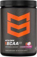 MTN OPS BCAA Powder 2:1:1 Amino Acids Supplement Powder for Rapid Muscle Recovery & Repair with Zero Sugar & Gluten Free - 30 Servings, Strawberry Dragonfruit