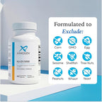 XYMOGEN K2-D3 5000 - Vitamin D3 K2 Supplement for Immune, Bone & Cardiovascular Support* - Non-GMO, Gluten Free, Vegetarian - 60 Capsules