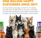 LEGITPET Anal Gland Relief Chews for Dogs Fiber & Digestive Support Supplement Soft Treats for Healthy Bowel & Gland Function Helps Reduce Scooting Promotes Dog Health & Comfort 120 pcs