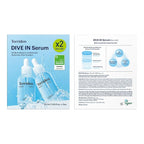 Torriden DIVE IN Hyaluronic Acid Serum 50ml(1.69 fl.oz.) * 2 (Pack of 2) | Deep Hydration to Get Glow Skin | Hyaluronic Acid, Panthenol, Allantoin | Korean Facial Serum