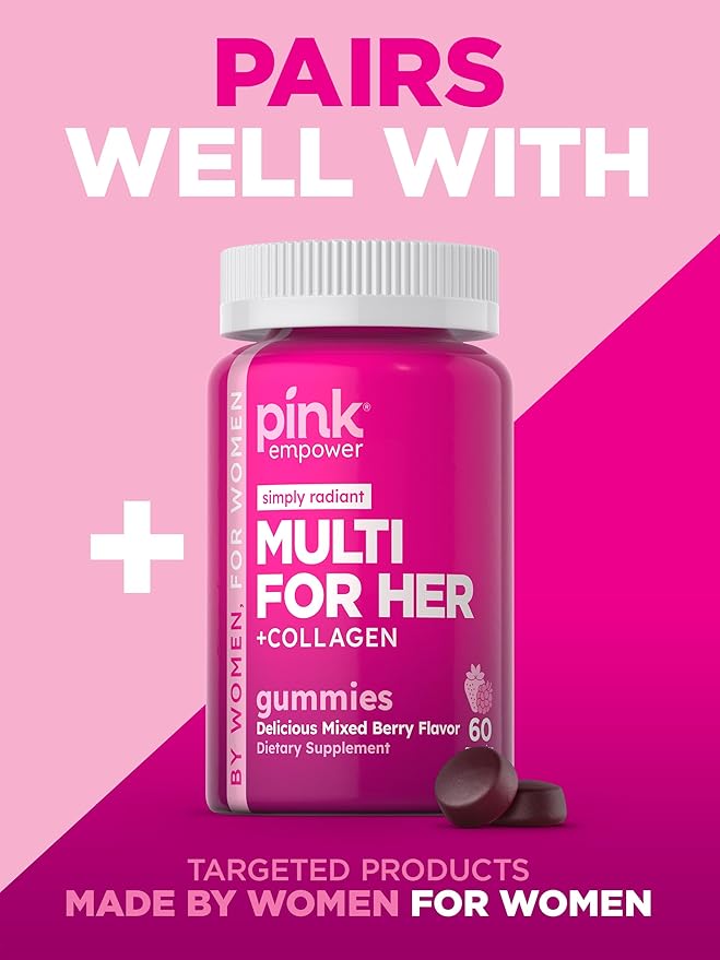 PINK Melatonin Gummies 10mg | Max Potency | Mixed Berry Flavor | Vegan, Non-GMO & Gluten Free Supplement
