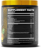 HOSSTILE Intra[R3] Intra Workout Powder, EAA & BCAA Drink with Carbs, Enhance Energy & Endurance, Build Lean Muscle & Improve Recovery, Pineapple Rush, 20 Servings