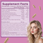 Hormone Balance for Women | Dietary Supplement, Supports Healthy Cortisol Levels & Stress Relief | Mood, Sleep, Energy | Ashwagandha, Ginseng, Maca | 60 Capsules