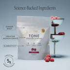 Arrae Tone Gummies – Creatine Monohydrate 5g for Women – Support Lean Muscle, Strength & Recovery – Hormone-Friendly Muscle Toning Supplement – Mixed Berry Flavor – 90 Count