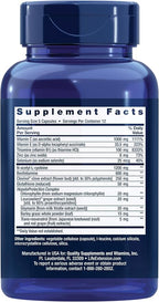 Life Extension Anti-Alcohol Complex, Vitamin C, zinc, Grape Seed, Milk Thistle, Clove Extract, Supports Healthy Alcohol Metabolism & Optimal Liver Function, Gluten-Free, Non-GMO, 60 Capsules