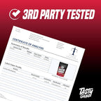 TASTY GAINS Creatine Gummies - 90g of Creatine Monohydrate - Workout Supplements - Build Muscle & Boost Strength for Men & Women - Made in USA - Non GMO - (Large, Strawberry Creamsicle Flavor)