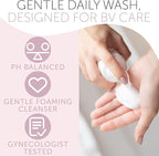 Feminine Wash | BV Treatment For Women | ph Balance Feminine Wash for Bacterial Vaginosis Treatment | Probiotic & Prebiotic Cleanser | Vaginal Dryness Hydration & Odor Control