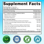 GLP-1 XLR8 Supplement for Weight Loss, Digestion, Constipation, Bloating Relief with Akkermansia 2.6 Billion AFU Live Prebiotic Probiotic Postbiotic Gut Health + Berberine for Women Men 60 Capsules