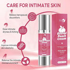 Natural Silky Peach Cream for Women, Plant-Based Estrogen Cream - Relieves Menopausal Vaginal Dryness & Itching, Regulates Female Hormonal Balance (1.76 fl.oz)