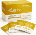 Naturade Ageless UltraMAX GOLD Effervescent Powder – Valencia Orange Flavor – 22 Packets