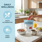 Magnesium Bisglycinate Gummies, 400mg Magnesium Bisglycinate Chelate with Sea Salt & Raspberry Powder, Supports Sleep, Nerve & Muscle Relaxation, Bone Health Support, Vegan, 60 Gummies (1)