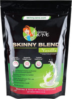 Skinny Blend – High Protein Shake for Women – Low Carb, Keto Friendly Meal Replacement – Satisfies Hunger & Boosts Energy – Creamy Vanilla – 30 Shakes