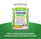 Colon Cleanse Detox Formula - Natural Bowel Cleanser Pills for Intestinal Bloating & Fast Digestive Cleansing - Daily Constipation Relief Supplement Gut, Belly, Stomach - Women Men Herbal Weight Flush