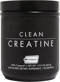 CLEAN Creatine - 100% Creapure® Creatine Monohydrate Powder for Muscle Health, Performance and Cognitive Support | 3rd Party Certified by NSF | 90 Servings | Unflavored | Vegan, Keto, and Gluten-Free