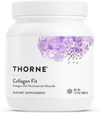 THORNE - Collagen Fit - Unflavored Collagen Peptides Powder with Nicotinamide Riboside - 15g of Collagen Peptides and 14g Protein per Serving - NSF Certified for Sport - 17.8 Oz - 30 Servings