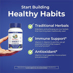 MARYRUTH'S Sugar Free Immunity Gummies | Powerful Blend | Elderberry Vitamin C & Zinc | Vitamin D3 & Echinacea | Immune Support Supplement | Gummies for Kids & Adults | Vegan | Non GMO | 90ct