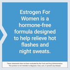Life Extension Estrogen for Women, Helps Relieve hot Flashes and Night Sweats, Soy isoflavones, Norway Spruce Extract, chasteberry, Hormone-Free, Gluten Free, Non-GMO, Vegetarian, 30 Tablet