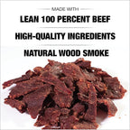 Old Trapper Beef Jerky, Teriyaki 8 Ounce Individual Pack, Tender Meat Snack for Lunches or Between Meals, 11 Grams of Protein, Zero Grams of Fat, and 70 Calories per Serving (Pack of One)