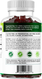 Vitamatic Rhodiola Rosea Gummies – Sugar-Free Plant-Based Extract – Mixed Berry Flavor – Vegan, Non-GMO – Adaptogen Supplement Gummies – 60 Count