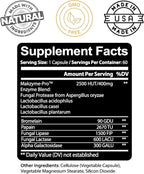 Kaya Naturals Digestive Enzymes with Prebiotics & Probiotics - Constipation & Bloating Relief Pills for Women & Men - Aids Immune Function - Digestion Support - 30 Veggie Capsules