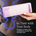 Sense Cleansing Wipes (24 Pack) Individually Wrapped pH Balance Wipes for Women - Made in the USA, Flushable Wipe, On-The-Go Before and After Freshness Intimate Wipe, Feminine Care