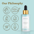MATKAS Korean Firming Boost Hydrating Hyaluronic Acid Serum 1 Fl. Oz. - Hyaluronic Acid + 2% Niacinamide Serum for Dry Skin, Anti Aging Korean Peptides Moisturizer for Face, Deep Facial Skin Hydration